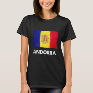 Andorra Vlag Andorraans 1 T-shirt