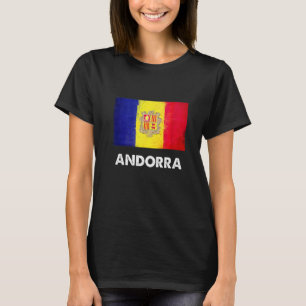 Andorra Vlag Andorraans 1 T-shirt
