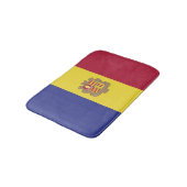 Andorra vlag badmat (Gekanteld)
