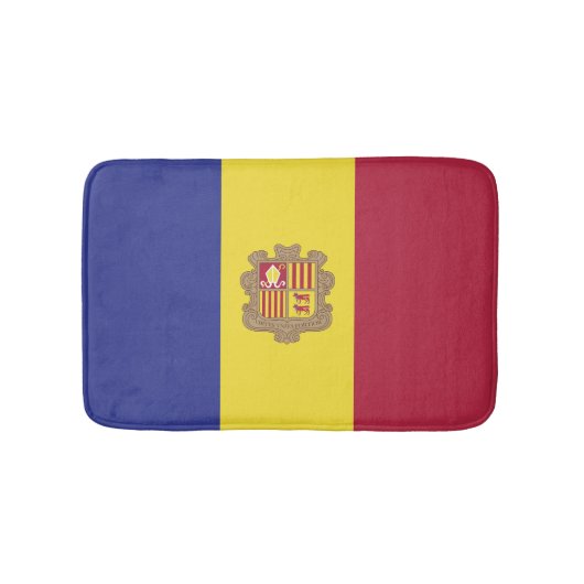 Andorra vlag badmat (Voorkant)