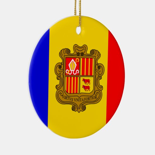 andorra vlag keramisch ornament (Rechts)
