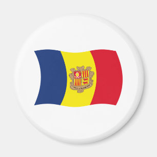 Andorra Vlag Magneet