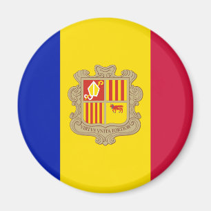 Andorra-vlag Magnet