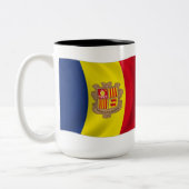 Andorra Vlag Mok (Links)