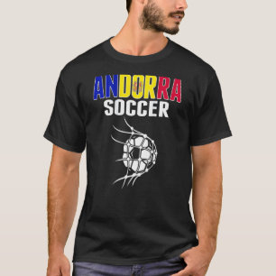 Andorra Voetbal In Net  Andorra Voetbal Supp T-shirt