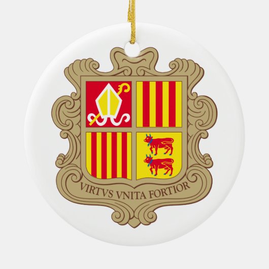Andorra wapenstilstand Ornament (Achterkant)