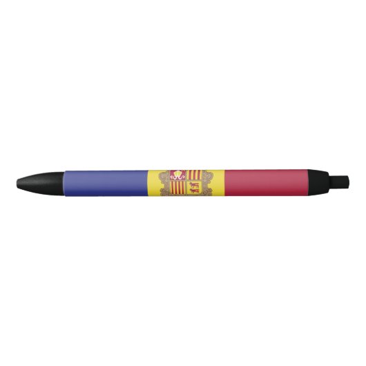 Andorra Zwarte Inkt Pen (Voorkant)