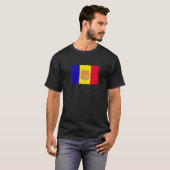 Andorran Flag Andorra T-shirt (Voorkant volledig)