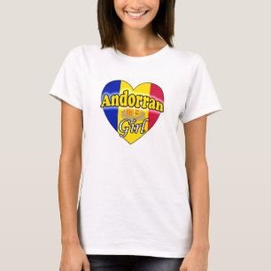 Andorrees meisje t-shirt