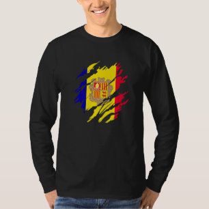 Andorrese vlag Andorra T-shirt