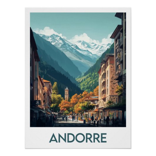 Andorrese weergave perfect poster (Voorkant)