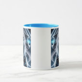 Andorroïde filet met een scherpe blauwe blik. mok (Midden)