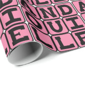 Andouille, Yummy Sausage Cadeaupapier (Rol Hoek)