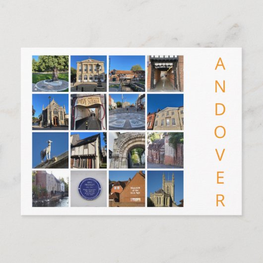 Andover Briefkaart (Voorkant)