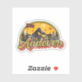 Andover, Connecticut Sticker (Vel)