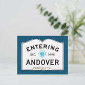 Andover invoeren briefkaart (Staand voorkant)