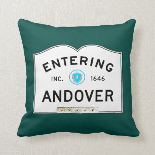 Andover invoeren kussen