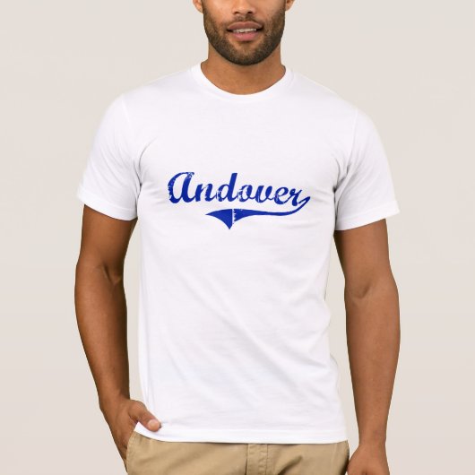 Andover Kansas Classic Design T-shirt (Voorkant)