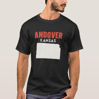 Andover Kansas USA State America Travel Kansan T-shirt