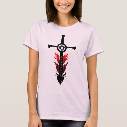 Andraste's Flaming Sword T-shirt (Voorkant)