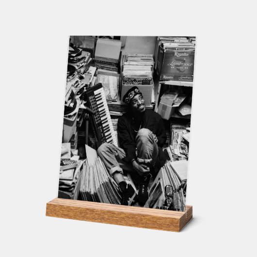 Andre 3000 acryl bord (Hoek)