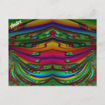 ANDRE ~ 3D Fractal Design Pattern ~ Meerkleurig