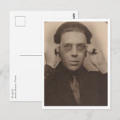 André Breton, schrijver Briefkaart (Voorkant / Achterkant)