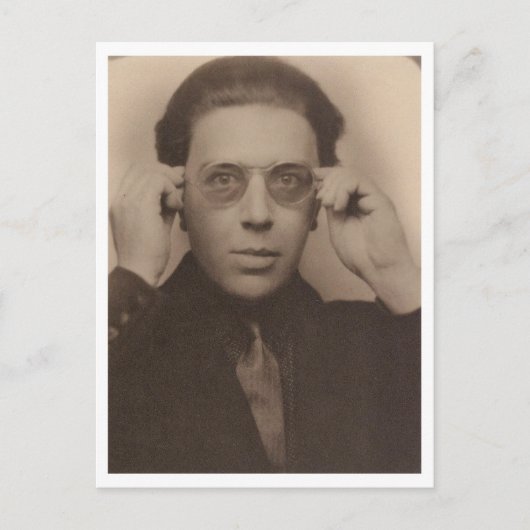 André Breton, schrijver Briefkaart (Voorkant)