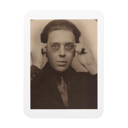 André Breton, schrijver Magneet (Verticaal)