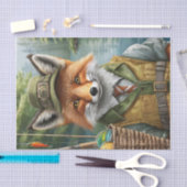 Andre de Geviste Fox, Outdorrsman, Sportman Tissuepapier (Craft)