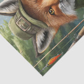 Andre de Geviste Fox, Outdorrsman, Sportman Tissuepapier (Detail)