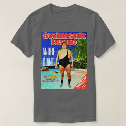 Andre de Reusachtige Zwempak Hoesje T-shirt (Design voorkant)