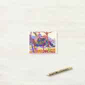 Andre Derain Fauvist Landscape with Trees Post-it® Notes (Op bureau)