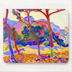 Andre Derain Fauvist Landschap met bomen Muismat