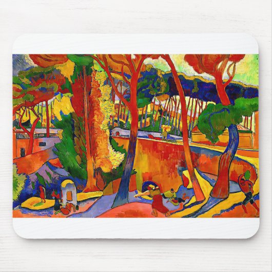 Andre Derain Turning Road in L'Estaque Muismat (Voorkant)