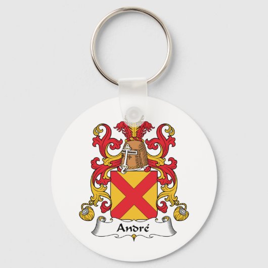 Andre Family Crest Sleutelhanger (Voorkant)