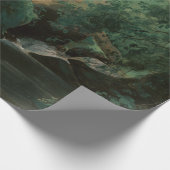 André Giroux Forest Interior met een schilder Cadeaupapier (Hoek)