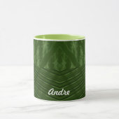 ANDRE ~ GLOSSY 3D Glossy Green ~ Mok (Midden)