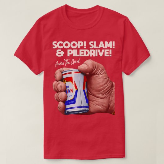 Andre het Reuzenbier T-shirt (Design voorkant)