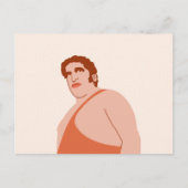 Andre the Giant Briefkaart (Voorkant)