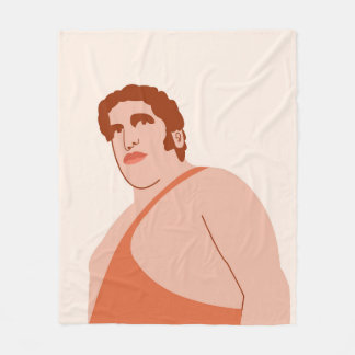 Andre the Giant Fleece Deken