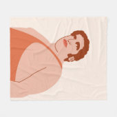 Andre the Giant Fleece Deken (Voorkant (Horizontaal))