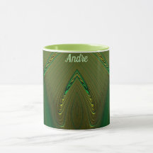 ANDRE ~ Zany 3D Fractal ~ Goudgroen