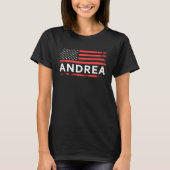 ANDREA AMERICAN FLAG  FOR ANDREA T-SHIRT (Voorkant)
