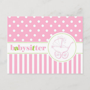 Andrea Babysitter Briefkaart