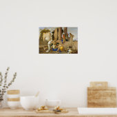 Andrea di Lione - Tobit Burying the Dead Poster (Keuken)