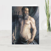 Andrea Doria als Neptune Fine Art Groetjes Kaart (Voorkant)