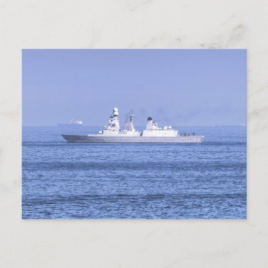 Andrea Doria Italy Destroyer Briefkaart (Voorkant)