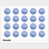 Andrea Doria Italy Destroyer Ronde Sticker (Vel)