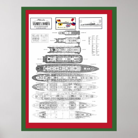 Andrea Doria Poster (Voorkant)